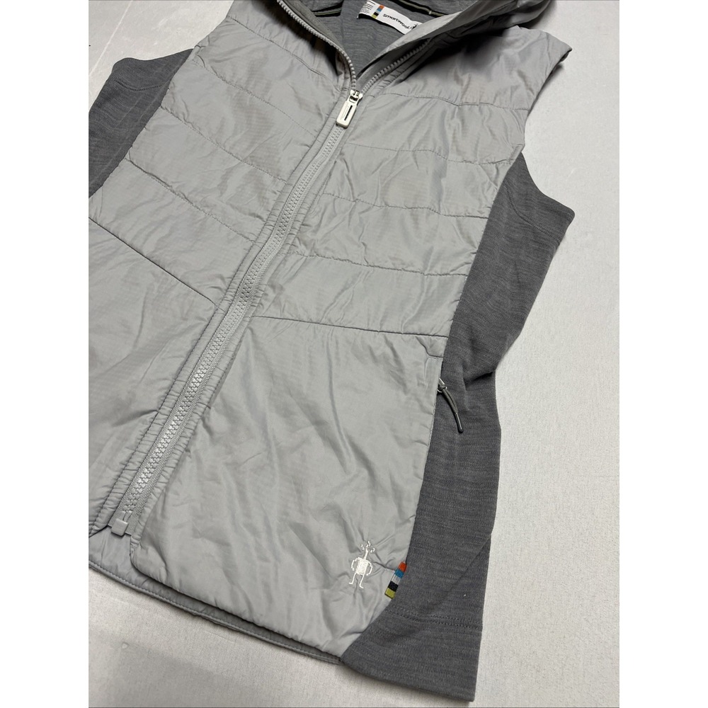 SmartWool Smartloft Insulated Hoodie Vest Merino Wool Womens Size Small